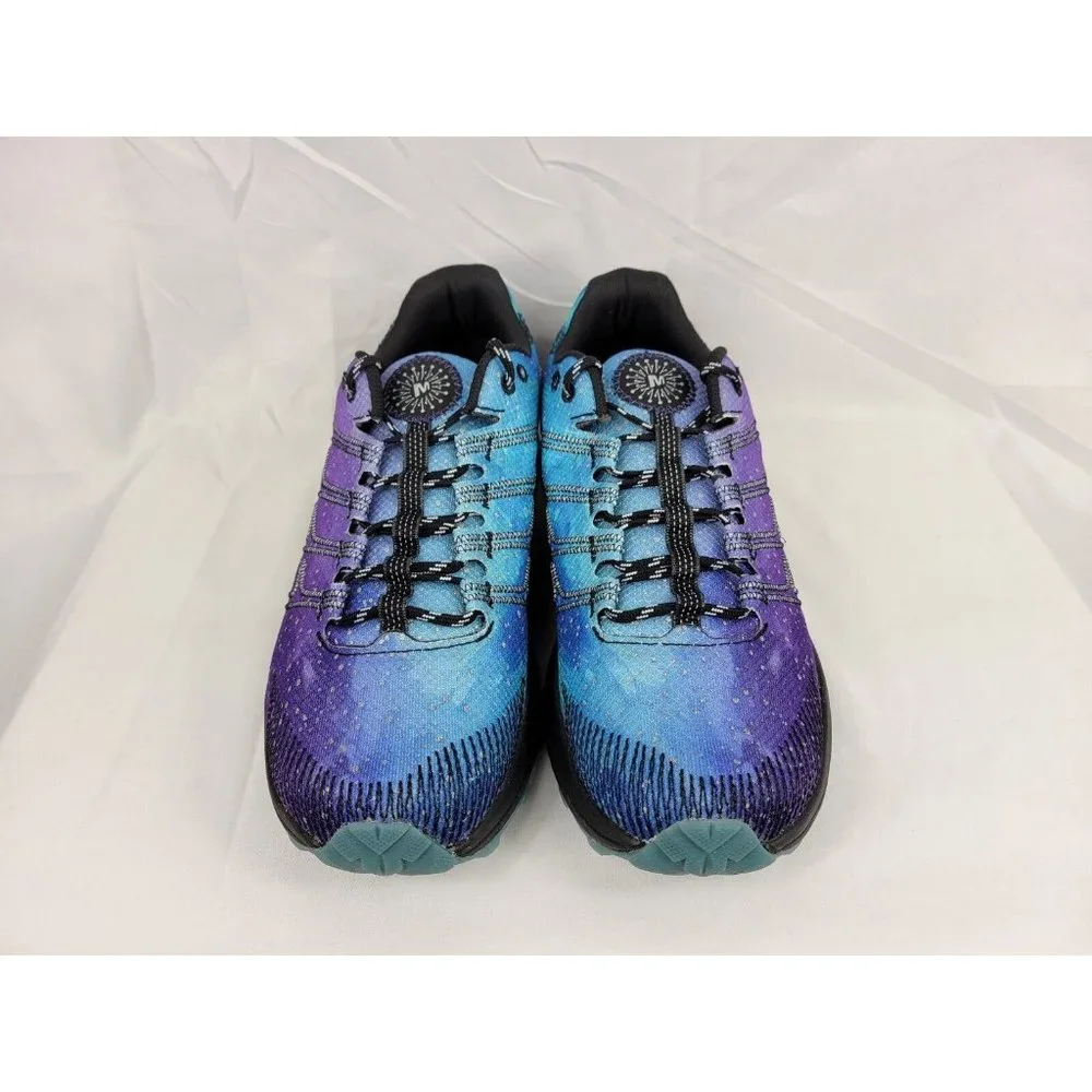 Merrell Moab Flight Galactic Vibram Shoes Sneakers Mens Size 10 Blue J067417 - Picture 4 of 6
